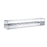 Kit réfrigéré en verre à poser 8 GN1 4 P.335mm AFI-mondialchr.com