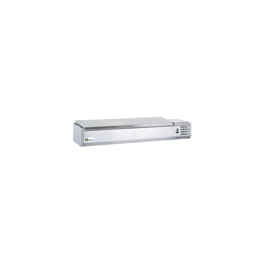 Kit réfrigéré à couvercle inox 5GN1 3 et 1GN1 2 P.395mm AFI-mondialchr.com