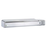 Kit réfrigéré à couvercle inox 7GN1 3 et 1GN1 2 P.395mm AFI-mondialchr.com