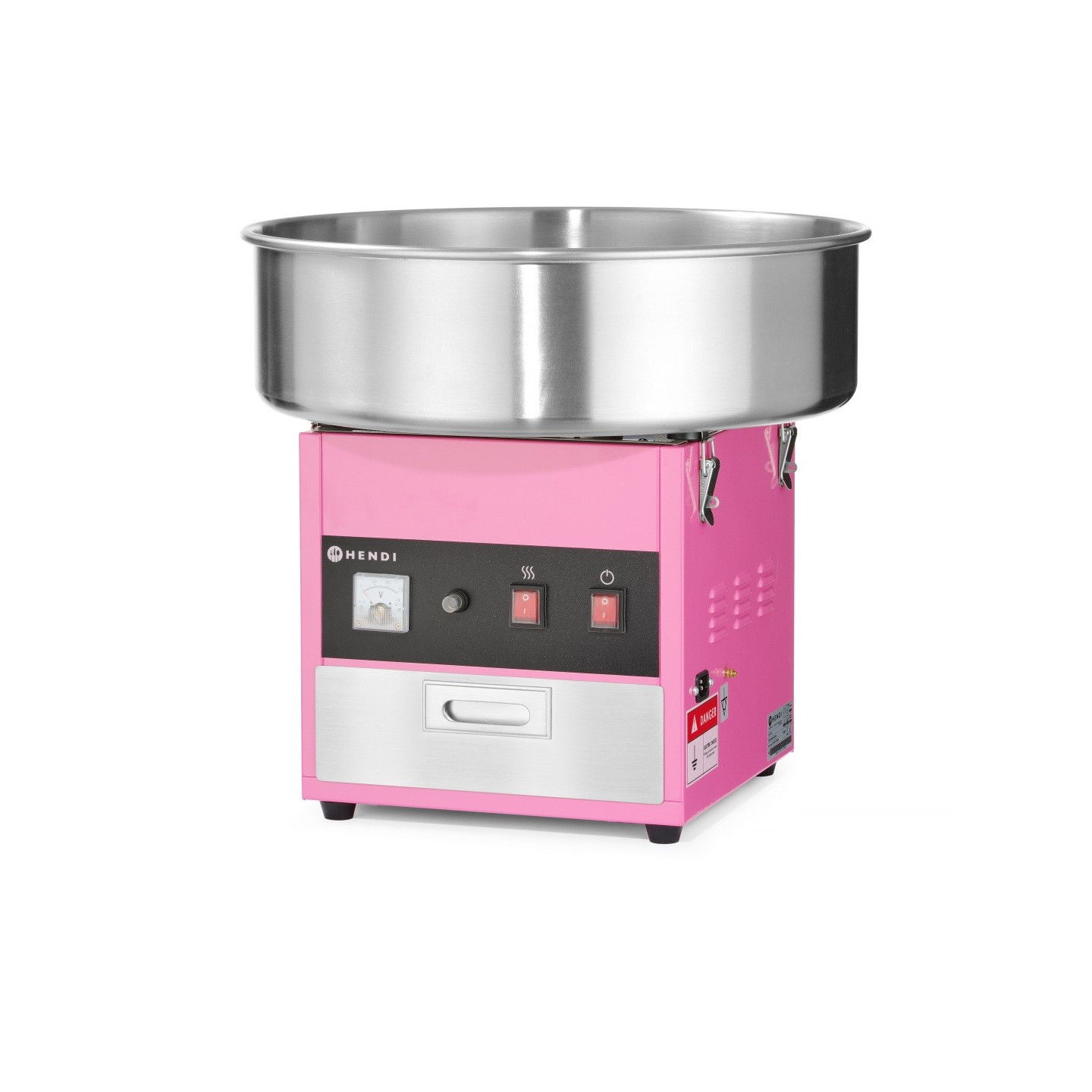 Machine à barbe à papa Inox 282731 HENDI-mondialchr.com