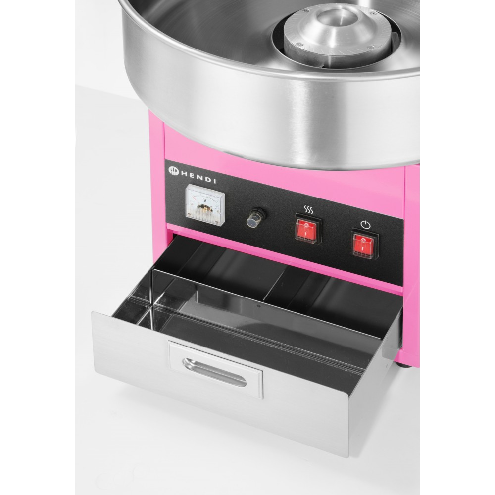 Machine à barbe à papa Inox 282731 HENDI-mondialchr.com