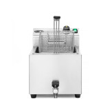 Friteuse Profi Line avec robinet de vidange 10L HENDI-mondialchr.com