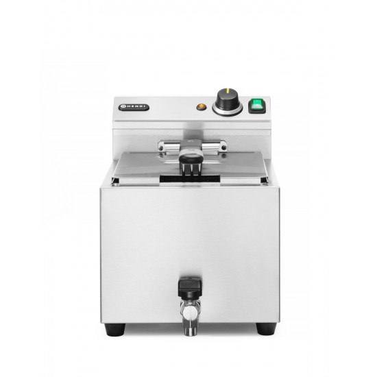 Friteuse Profi Line avec robinet de vidange 10L HENDI-mondialchr.com