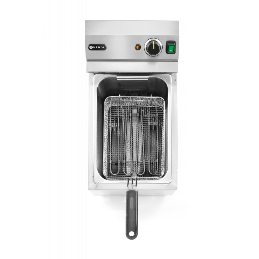 Friteuse Profi Line avec robinet de vidange 10L HENDI-mondialchr.com