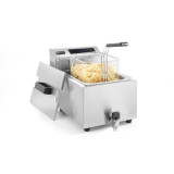 Friteuse avec robinet de vidange numérique 8L HENDI-mondialchr.com