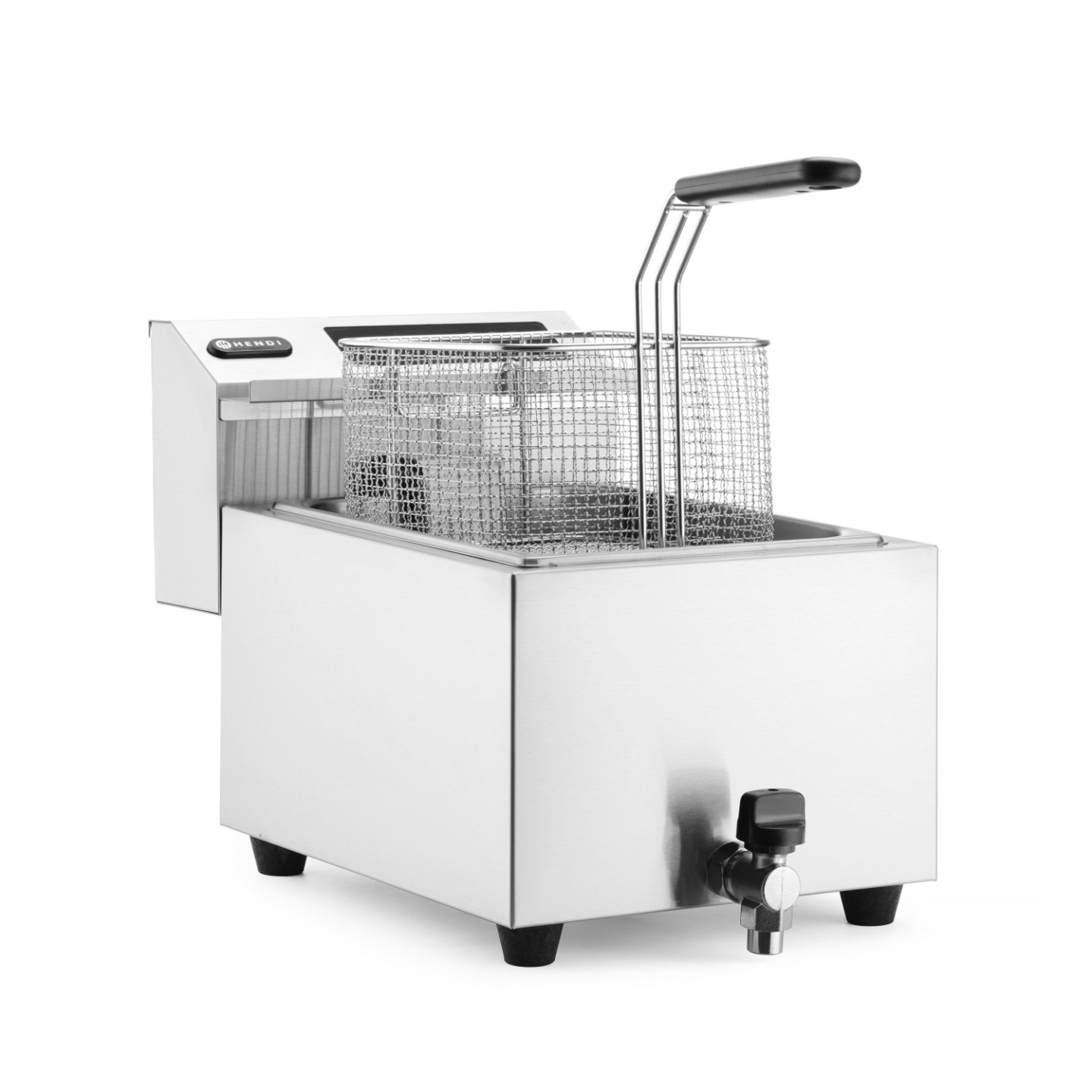 Friteuse avec robinet de vidange numérique 8L HENDI-mondialchr.com