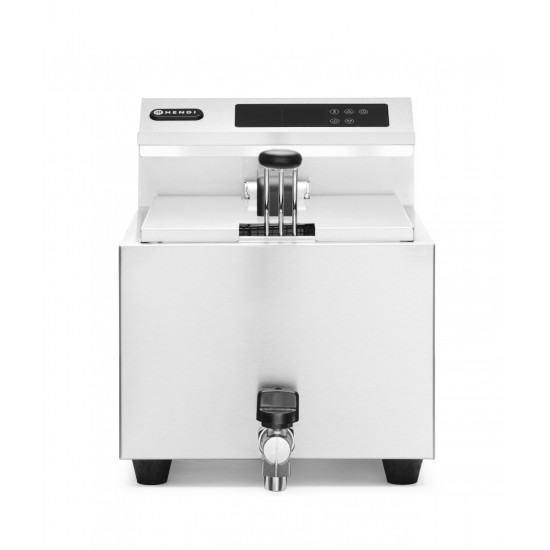 Friteuse avec robinet de vidange numérique 8L HENDI-mondialchr.com
