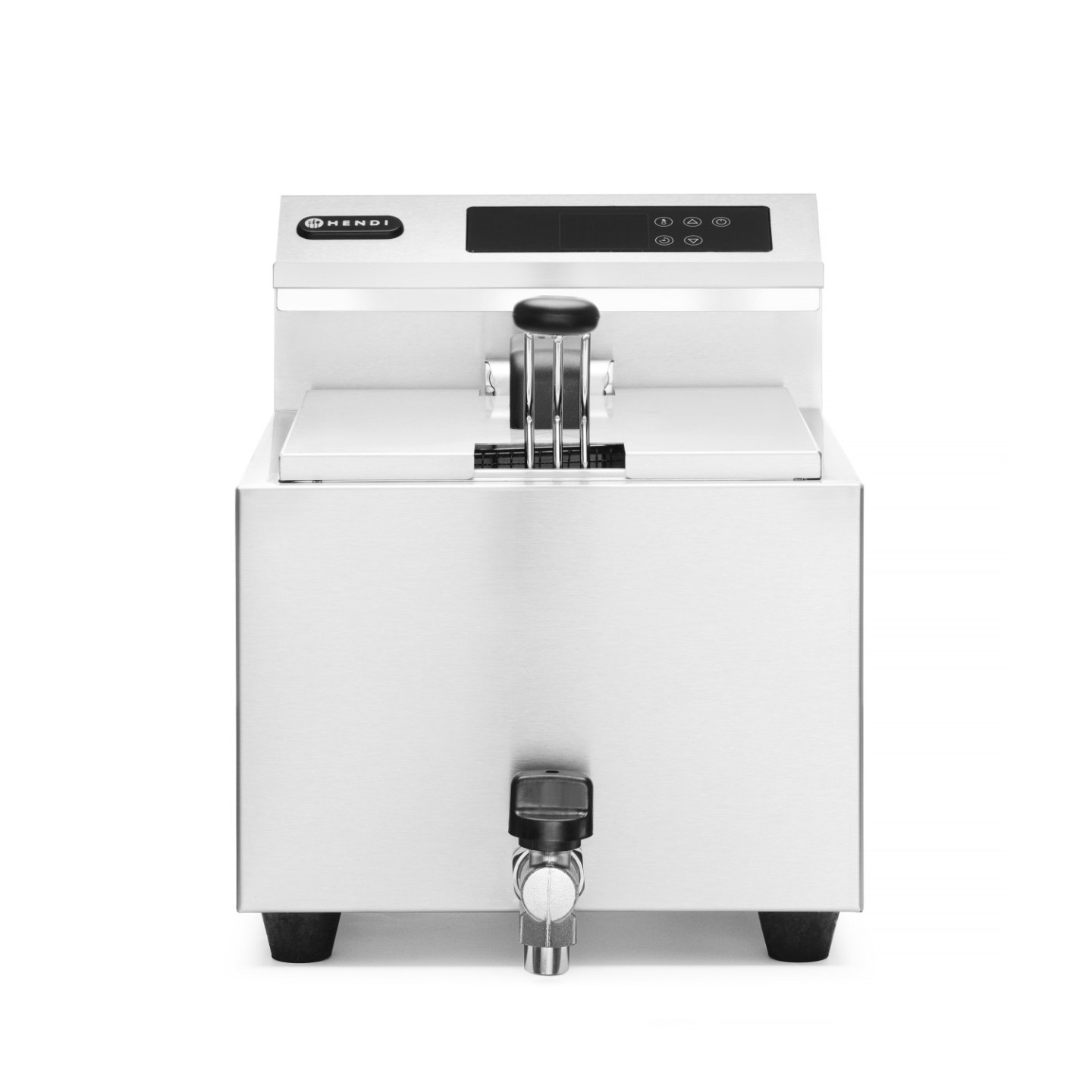 Friteuse avec robinet de vidange numérique 8L HENDI-mondialchr.com
