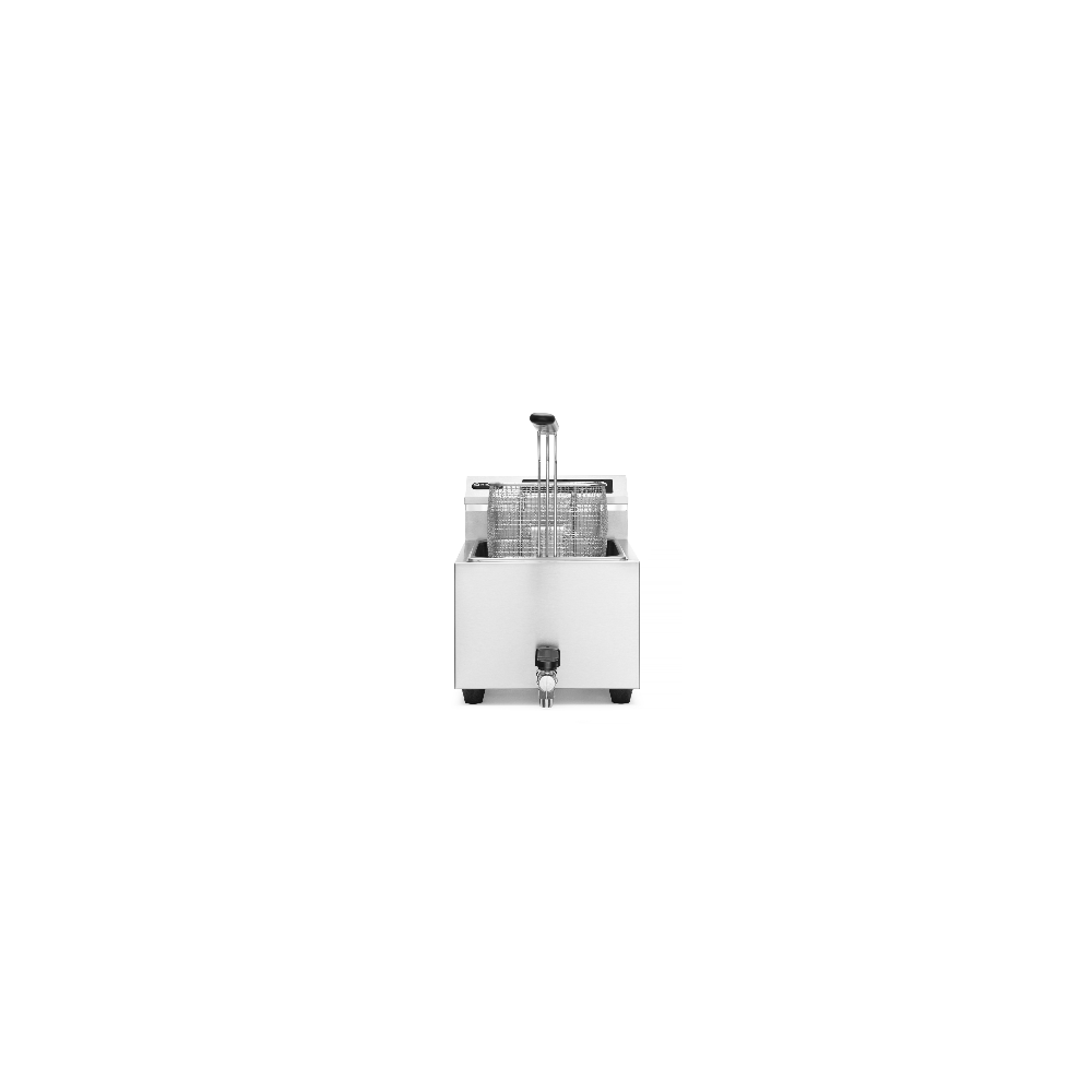 Friteuse avec robinet de vidange numérique 8L HENDI-mondialchr.com
