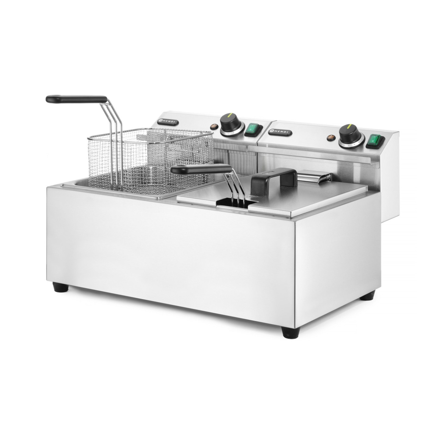Friteuse Profi Line Analogique 2x8L 230V HENDI-mondialchr.com
