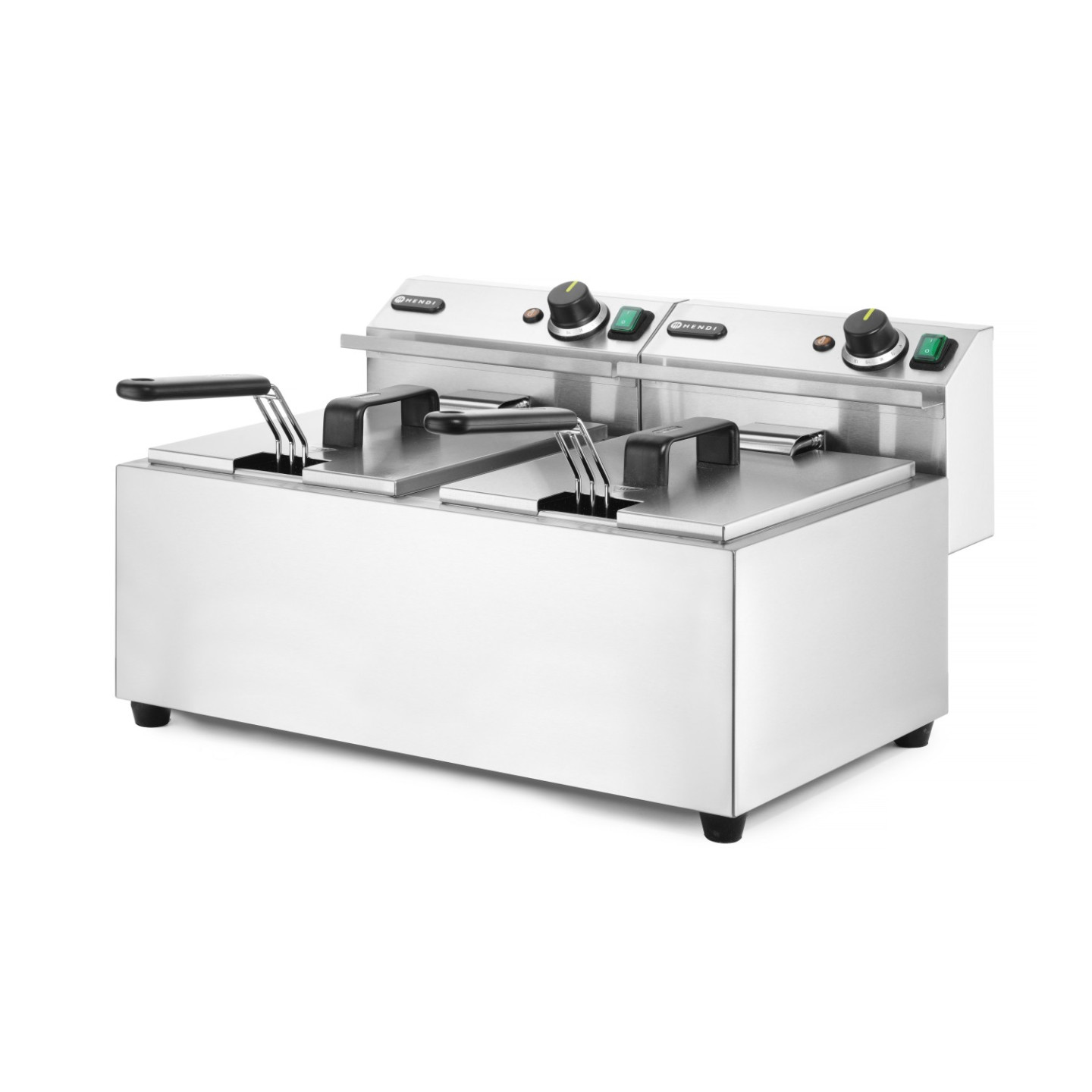 Friteuse Profi Line Analogique 2x8L 230V HENDI-mondialchr.com