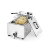 Friteuse Profi Line 8L avec robinet de vidange HENDI-mondialchr.com