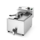 Friteuse Profi Line 8L avec robinet de vidange HENDI-mondialchr.com