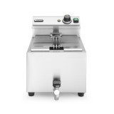 Friteuse Profi Line 8L avec robinet de vidange HENDI-mondialchr.com