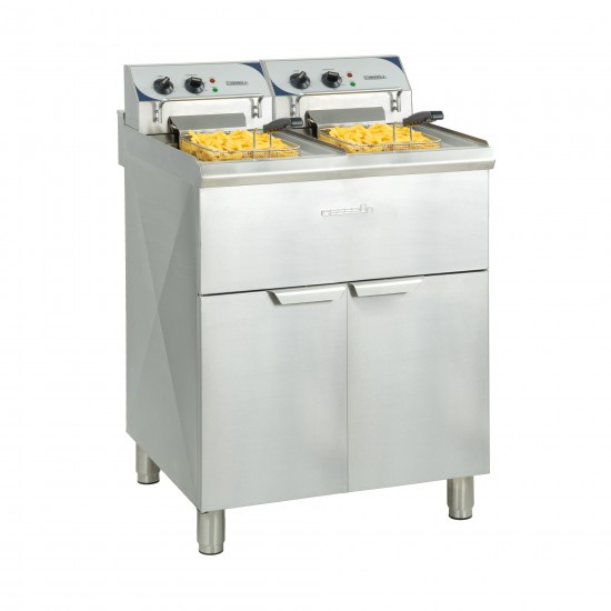 Friteuse électrique professionnelle 20L sur pieds Casselin-mondialchr.com