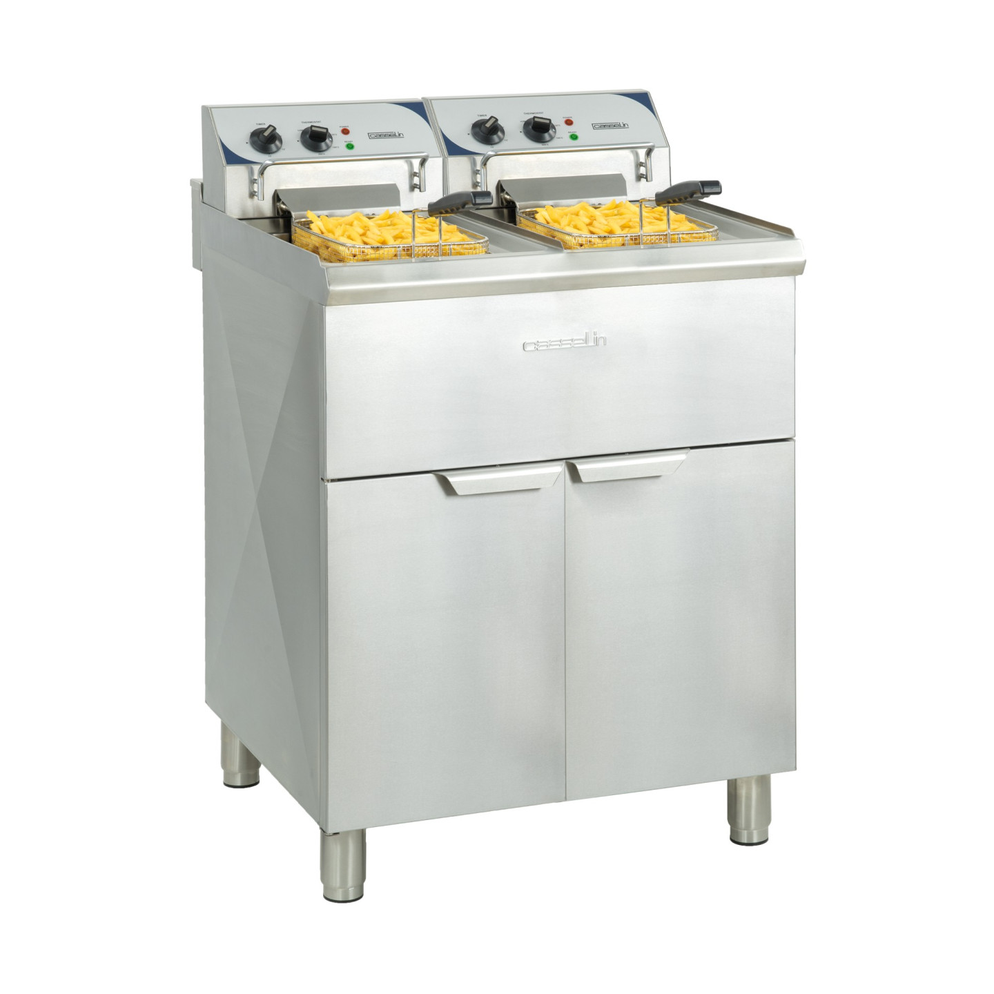 Friteuse électrique professionnelle 20L sur pieds Casselin-mondialchr.com