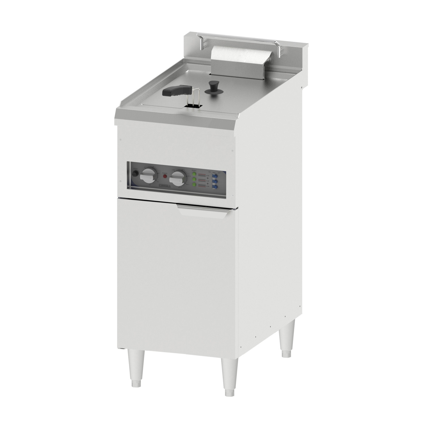 Friteuse électrique professionnelle 16 Litres sur pieds-mondialchr.com