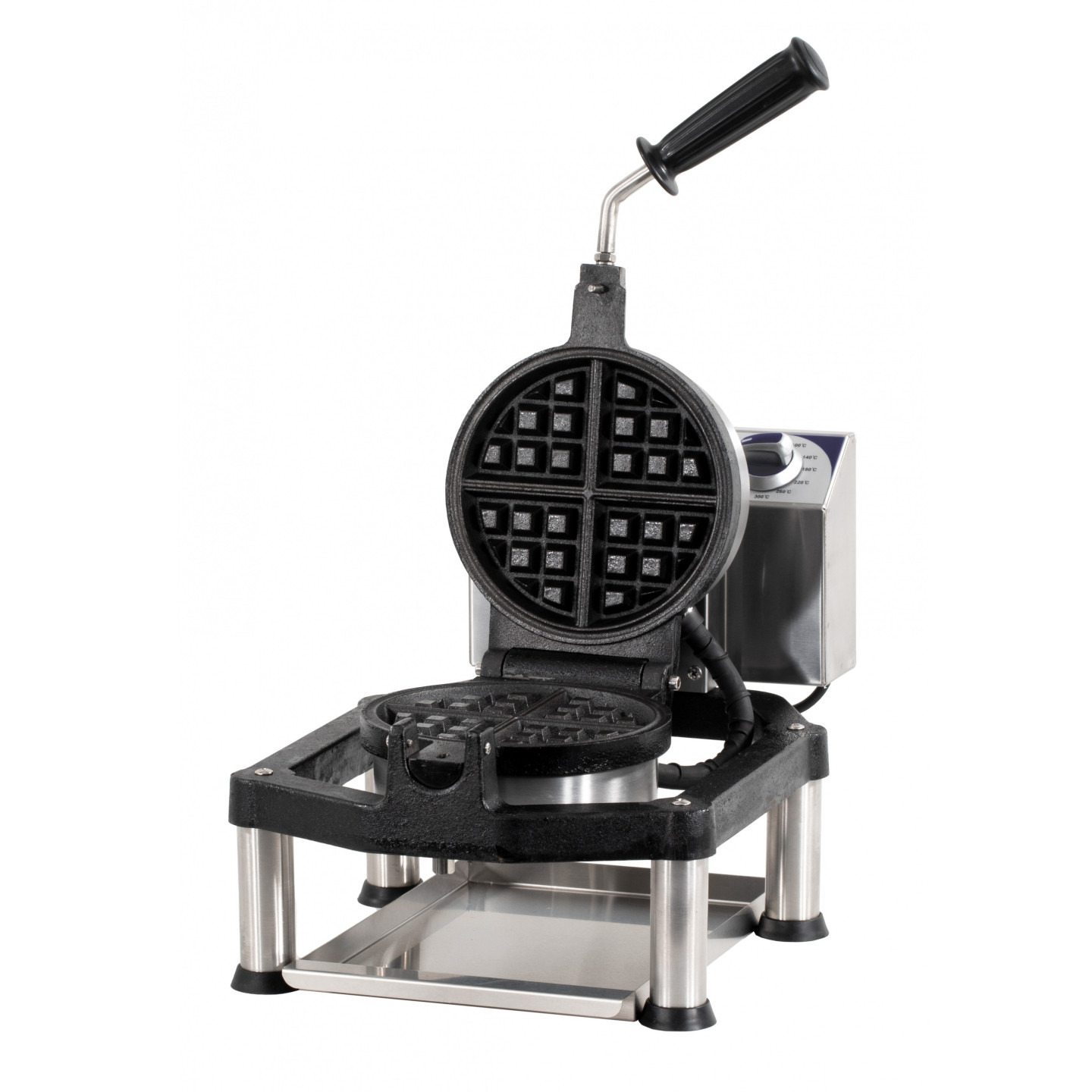Gaufrier professionnel 180° Rond CG180RS Casselin-mondialchr.com