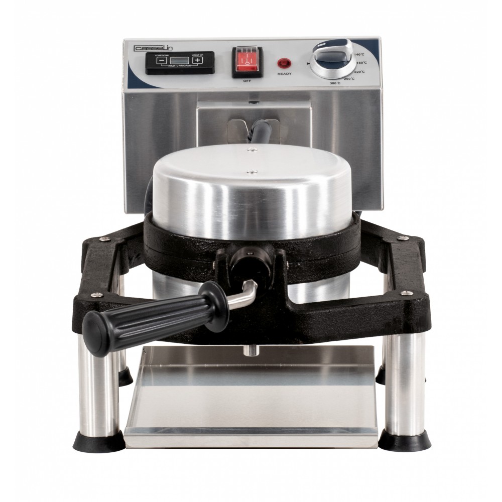 Gaufrier professionnel 180° Rond CG180RS Casselin-mondialchr.com