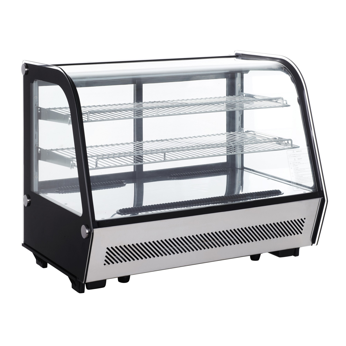 Vitrine réfrigérée professionnelle arrondi 120L CUISTANCE-mondialchr.com