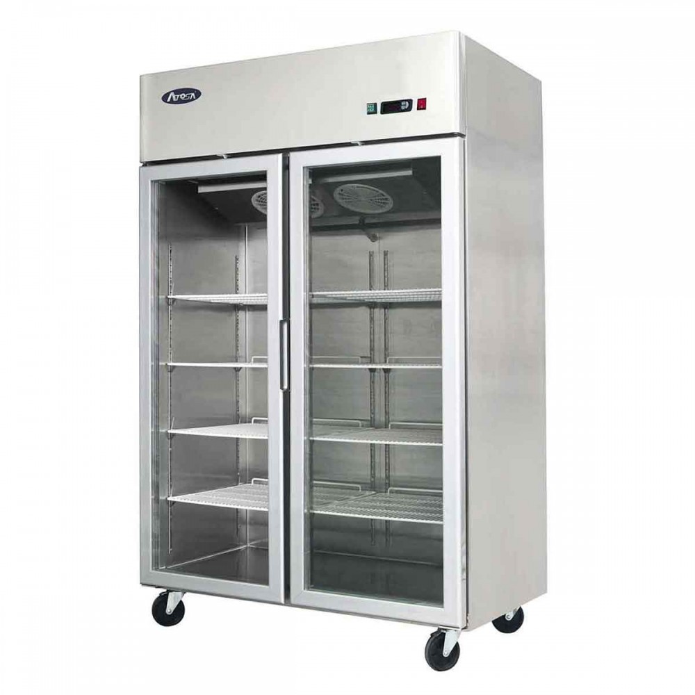 Armoire réfrigérée vitrée positive 1240L Atosa-mondialchr.com
