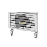 Armoire réfrigérée vitrée positive 1300L Noir Atosa - mondialchr.com