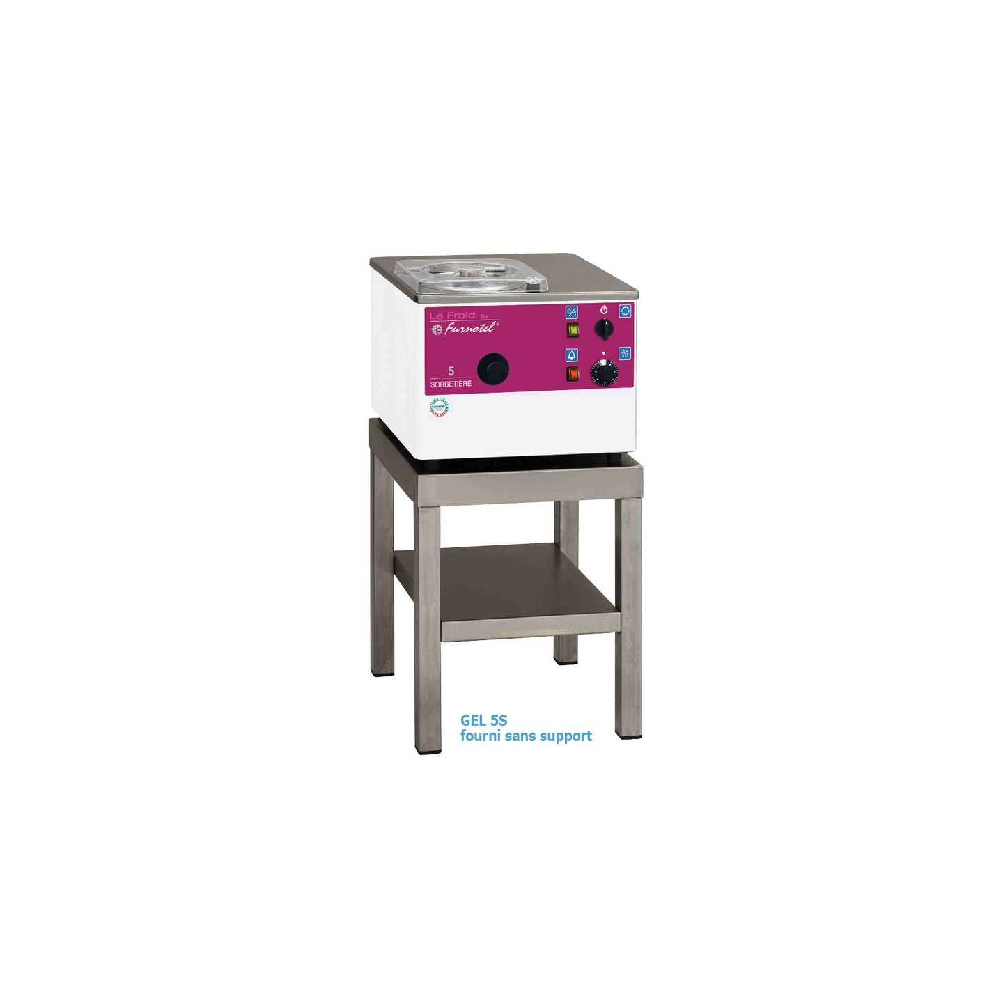 Sorbetière à extraction manuelle 5L SÉRIE GEL Furnotel-mondialchr.com