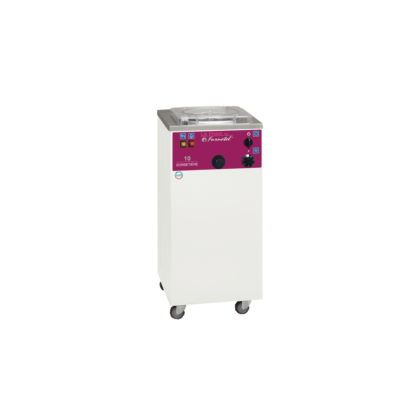 Sorbetière à extraction manuelle 10L GEL10S Furnotel-mondialchr.com