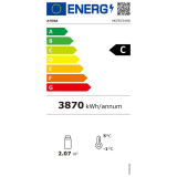 Armoire réfrigérée vitrée positive 2050L Noir MCF8724GR Atosa-mondialchr.com