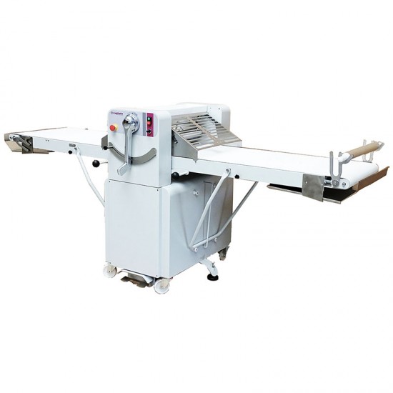 Laminoir pâtisserie à bandes sur socles largeur 60cm Caplain LP5000BL-mondialchr.com