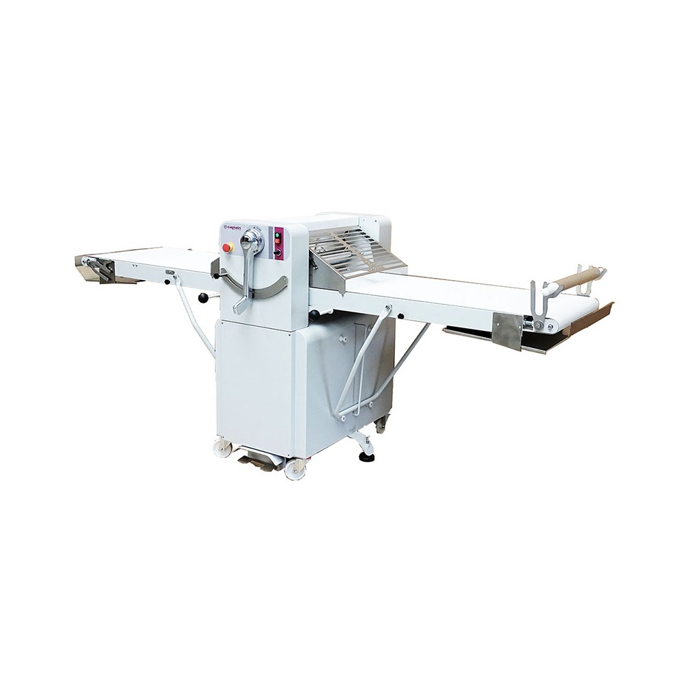 Laminoir pâtisserie à bandes sur socles largeur 60cm Caplain LP5000BL-mondialchr.com