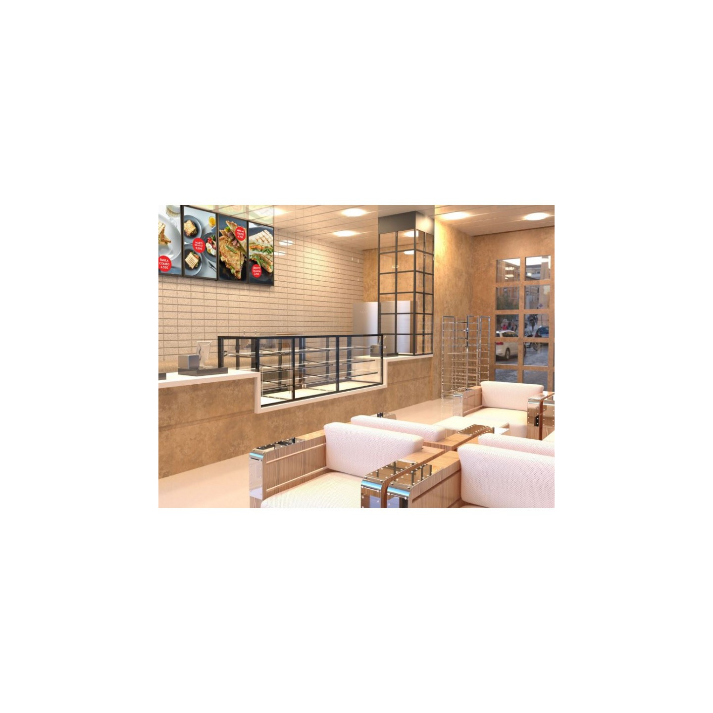 Vitrine réfrigérée encastrée 620mm DP-120-20 Drop-in Sayl-mondialchr.com